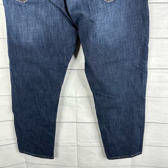 FRAME Womens size 33 Le Garçon Crop Covant Denim Jeans LGJC6540 - Picture 9 of 13